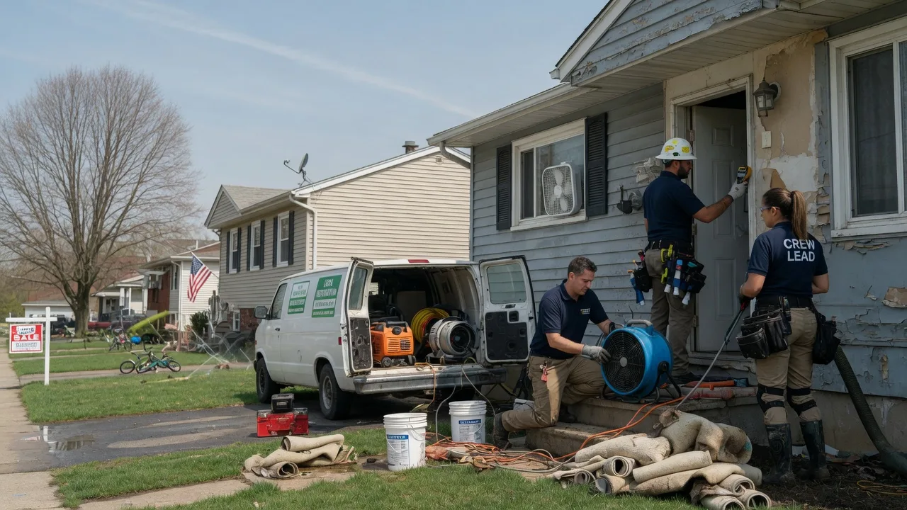 Flood Cleanup in Lucinda, PA near me
